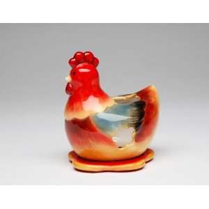  Fine Porcelain Figurine Collectible   Chick Tea Light Red 