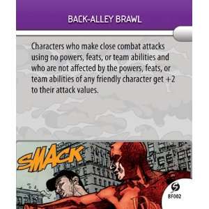   HeroClix Back Alley Brawl # BF002 (Common)   Sinister Toys & Games
