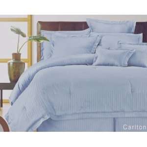  12pc Bed in a Bag Carlton Light Blue Comforter Set   Size 