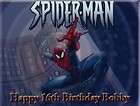 Spiderman #3 Edible CAKE Icing Image topper frosting birthday party 