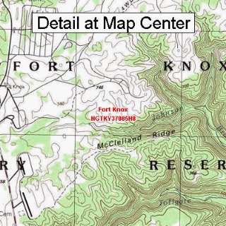   Map   Fort Knox, Kentucky (Folded/Waterproof): Sports & Outdoors