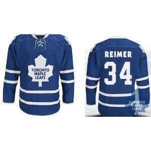  EDGE Toronto Maple Leafs Authentic NHL Jerseys #34 James Reimer 