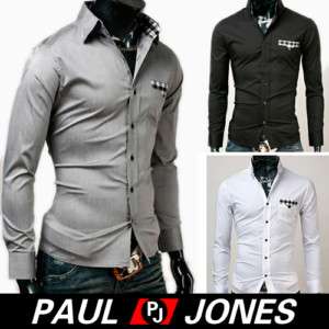   Handsome Mens Fashion Cotton Casual Button Casual Shirts Collection