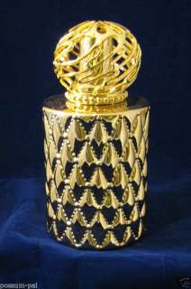 Catalytic Fragrance Lamp Elegant Metallic Gold Large  