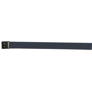  Navy Blue Cotton Open Face Web Belt   Up To 54 Inches, One 