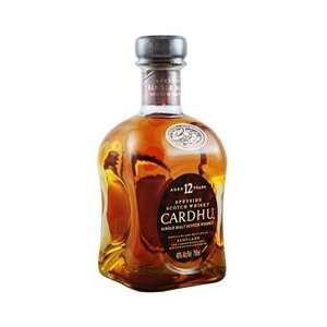  Cardhu 12 Year Old Speyside Single Malt Scotch Whisky 