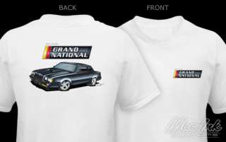   87 Buick GRAND NATIONAL graphic is an original Mac Ink Customs