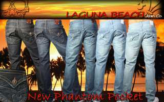 Laguna Beach Jeans Mens Phantom Pocket slim fit 2012 CRYSTAL COVE 
