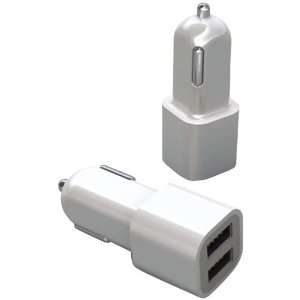  New MACALLY CARUSB IPHONE 4 DUAL USB CAR CHARGER 