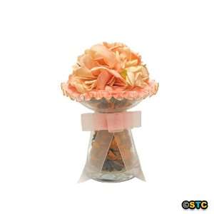  Sweet Orange Scented Potpourri in Decorative Glass Holder 