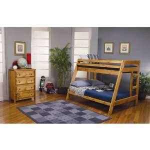  Natural Wood Finish Bunk Bed   Coaster Co.