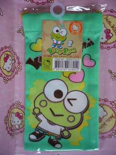 Sanrio Keroppi Cell Phone iPod MP3 Bag Pouch 09 Latest  