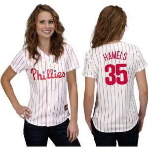   Jersey Womens Majestic Home White #35 Philadelphia Phillies Jersey