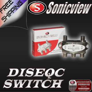 Sonicview 4x1 Diseqc FTA Multiswitch Multi Switch  