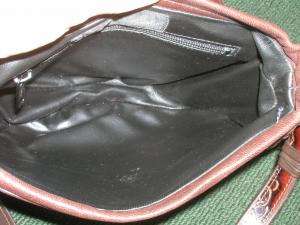 SONDRA ROBERTS leather buckle design shoulder bag CUTE  
