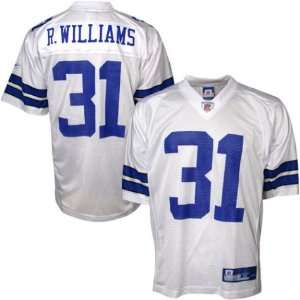  Men`s Dallas Cowboys #31 Roy Williams White Replica Jersey 