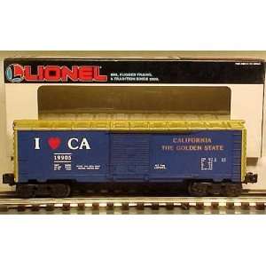  Lionel 6 19905 I Love California Boxcar LN/Box Toys 
