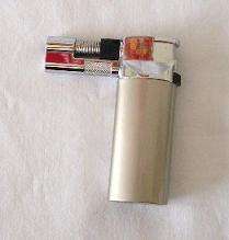 New Hot Jet Flame Butane Torch Cigar Pipe lighter   Tan  