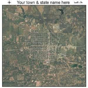    Aerial Photography Map of Post, Texas 2008 TX 
