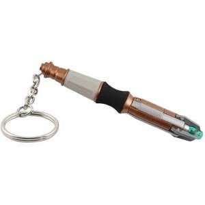  Doctor Who Sonic Screwdriver Flashlight with Key Chain 11th Doctor 