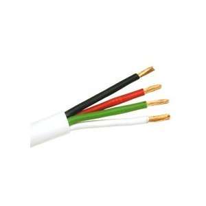16AWG CL2 Rated 4 Conductor Loud Speaker Cable   100ft (For In Wall 