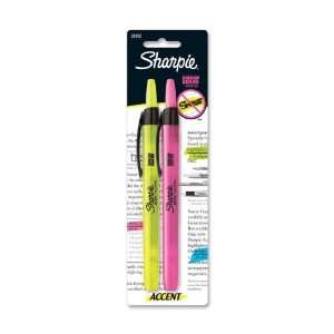  Sharpie Accent Retractable Highlighter: Office Products