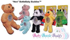 Baby Bottle Buddy baby bottle holder teether plush NEW 689076465090 