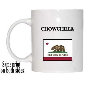  US State Flag   CHOWCHILLA, California (CA) Mug 