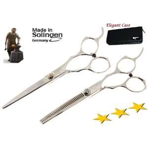  ELEGANT SOLINGEN Hairdressing Scissors & Thinner Set 