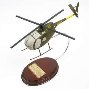  OH 6 Cayuse Light Observation Helicopter Desktop Wood 