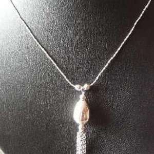  Necklace silver Solidarite. Jewelry
