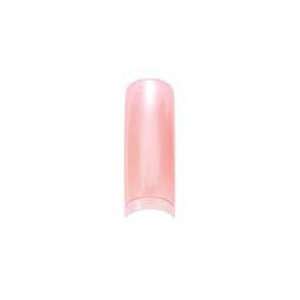   Color Nail Tips in Pink Pearl # 87 541 100 PCS + A viva Eco Nail File