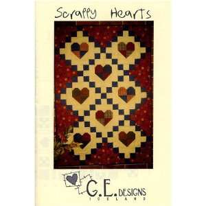  Scrappy Hearts Quilt Pattern