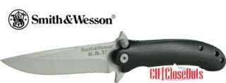 SMITH & WESSON HRTmg Magnesium Knife USA SELLER Pocket Police Rescue 