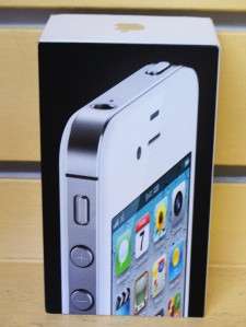 APPLE iPhone 4 8GB   WHITE VERIZON SMARTPHONE  