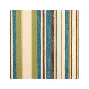  Stripe Aqua/cocoa by Duralee Fabric Arts, Crafts & Sewing