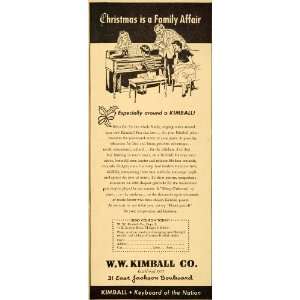   Keyboard Chicago Christmas Music   Original Print Ad: Home & Kitchen