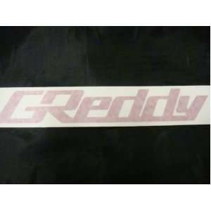  Greddy Racing Decal Sticker (New) Red X 2