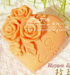 Silicone ROSE Soap Candle Chocolate Cake Mold Mould 02  
