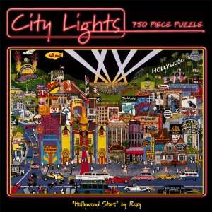  750 Piece City Lights   Hollywood Stars Toys & Games