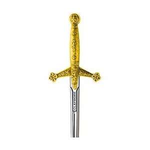  Miniature Claymore Sword (Gold)