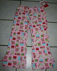 NWT Girls Target Christmas Pink Leggings ~Infant & Toddler Sizes 