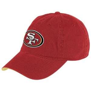   San Francisco 49ers Maroon Basic Logo Slouch Hat  : Sports & Outdoors