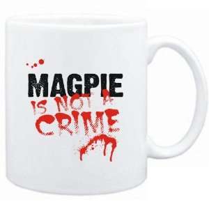 Mug White  Being a  Magpie is not a crime  Animals  