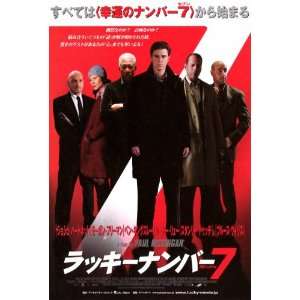  Lucky Number Slevin (2006) 27 x 40 Movie Poster Japanese 