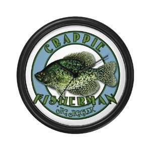  Click to view Crappie product Fishing Wall Clock by 