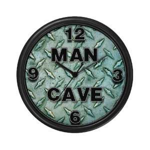  Man Cave Humor Wall Clock by 