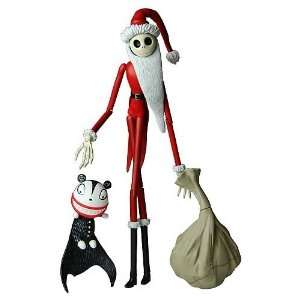   Nightmare Before Christmas Santa Jack Skellington Figure: Toys & Games