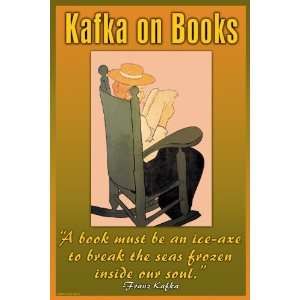  Kafka on Books 28X42 Canvas