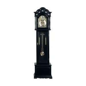  Edward Meyertrade Grandfather Clock with Black Finish and 